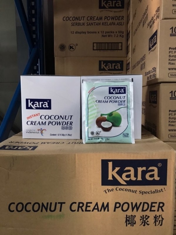 할랄마켓,halalroad Market,카라 코코넛 크림 파우더 50G * 12개 / KARA COCONUT CREAM POWDER 50G * 12EA,카라 코코넛 크림 파우더
