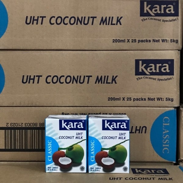 할랄마켓,halalroad Market,카라 UHT 코코넛 밀크 200ML * 25개 / KARA UHT COCONUT MILK 200ML * 25EA,카라 코코넛 밀크